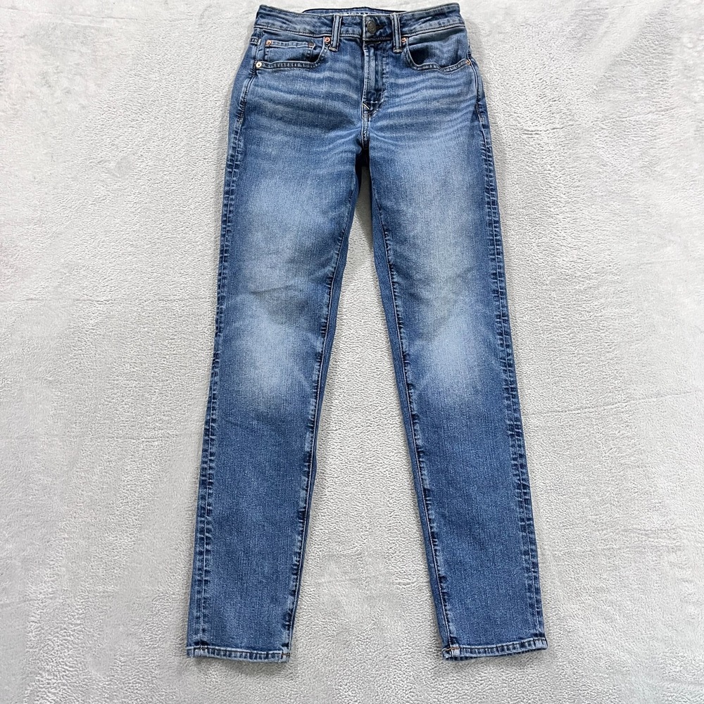 American Eagle Jeans Men's 28x32.5* Air Flex Athletic Fit Denim Whisker‎